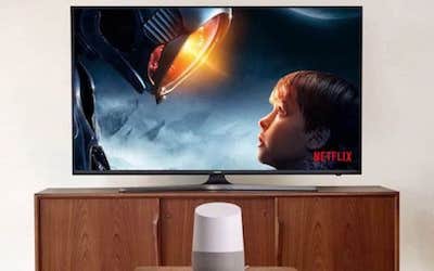 comandos google home netflix