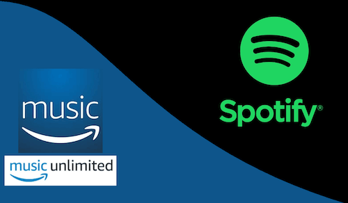 diferencias amazon music unlimited spotify