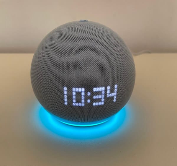 echo dot 5 reloj review