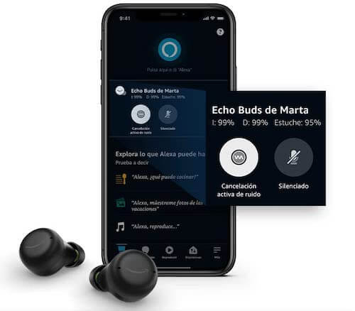 echo buds alexa app