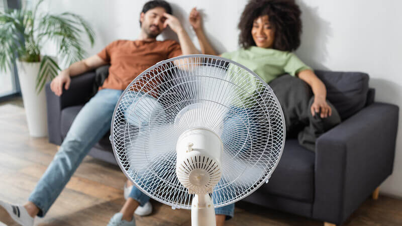 ventilador de torre, o de pie o de aspas